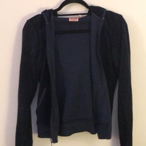 Navy Blue Juicy Couture Velour Jacket